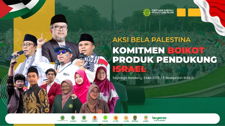 Aksi Bela Palestina, Persatuan Islam Kabupaten Wonogiri Mengajak Turun Aksi